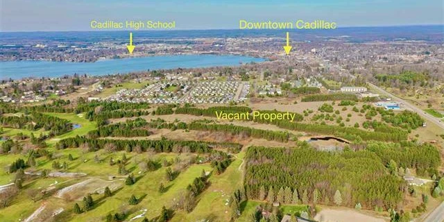 Prime 72-Acre Development Opportunity Bordering City of Cadillac & Evergreen Golf Course