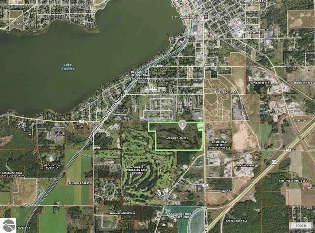 Prime 72-Acre Development Opportunity Bordering City of Cadillac & Evergreen Golf Course