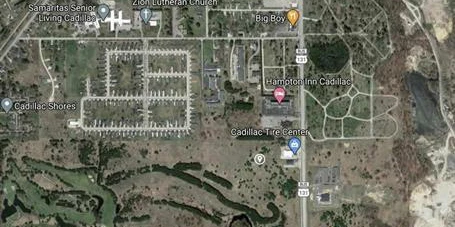 Prime 72-Acre Development Opportunity Bordering City of Cadillac & Evergreen Golf Course