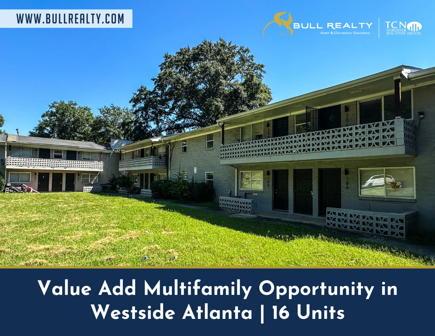 Value-Add Multifamily Opportunity in Westside Atlanta | 16 Units