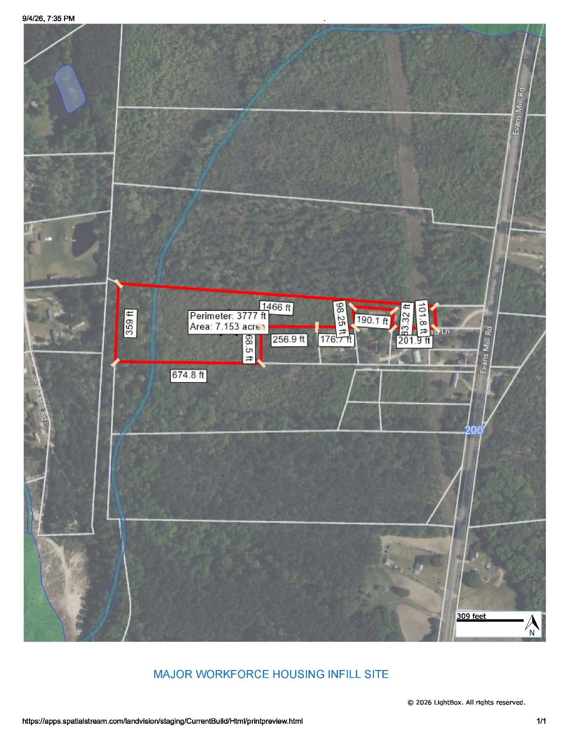 Strong Modular Housing Park Or Workforce Housing Maximization Footprint 7.16 ACs