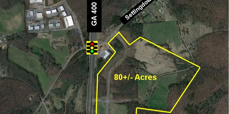 GA 400 at Settingdown Road / 80+/- Acres