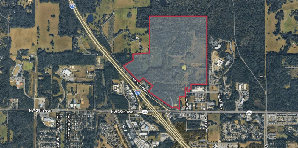 317± Acres - NE Quadrant I-75 and NW 39th Avenue