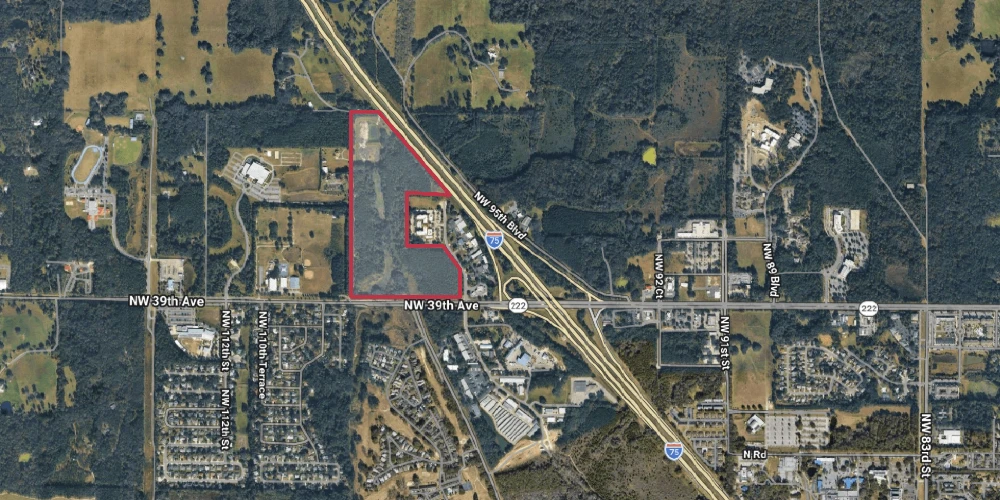 51± Acres - NW Quad of I-75 and NW 39th Avenue