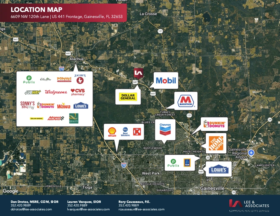 Land with US Hwy 441 Frontage