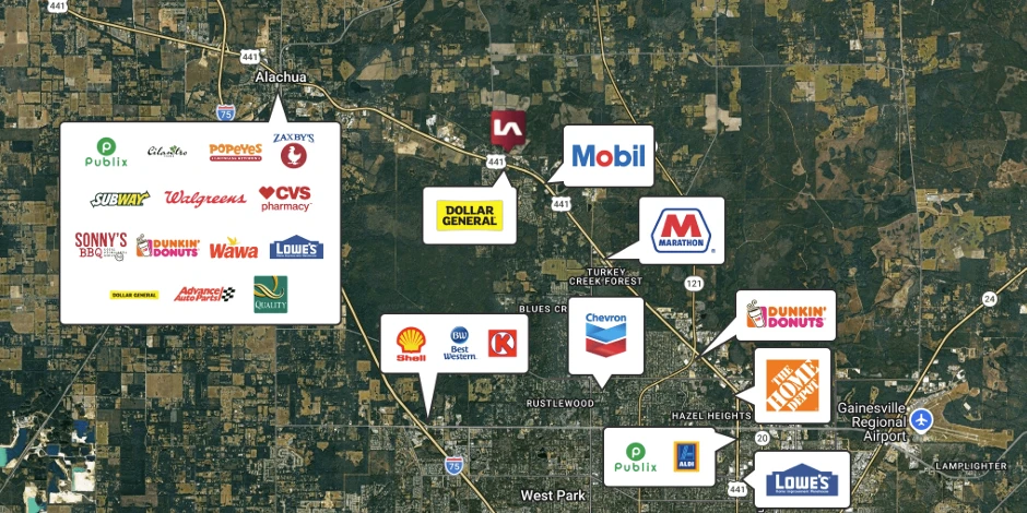 Land with US Hwy 441 Frontage