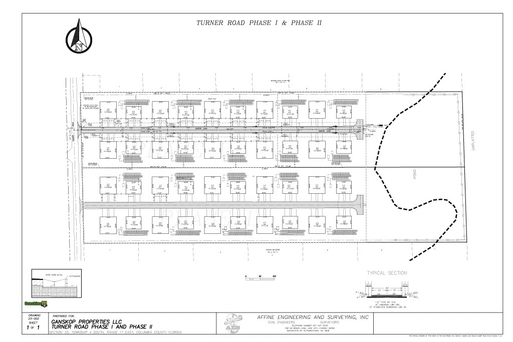 16.16 Acres of Land - Pad Ready for 40 Duplexes (80 Residences)