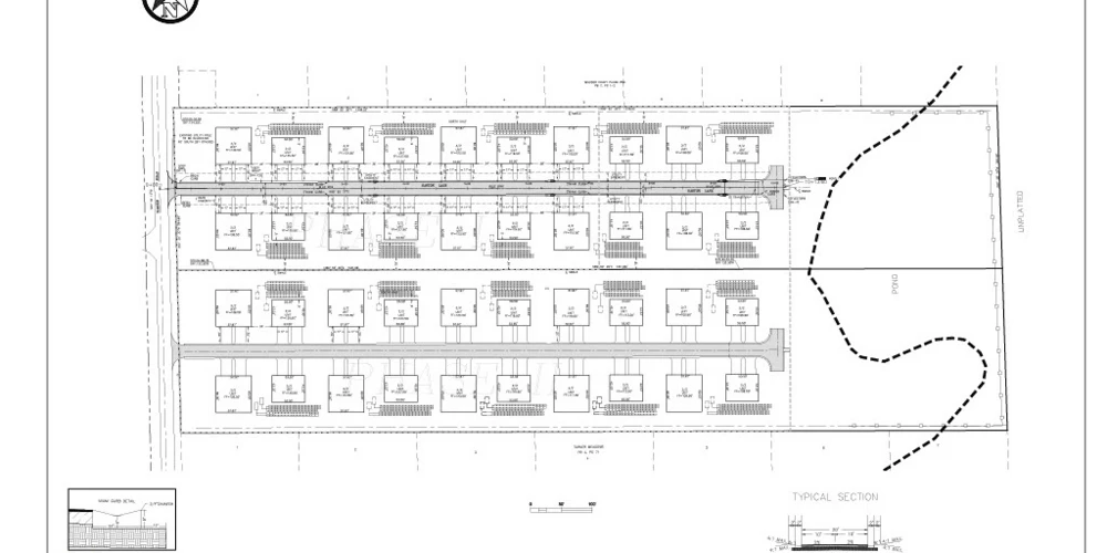 16.16 Acres of Land - Pad Ready for 40 Duplexes (80 Residences)