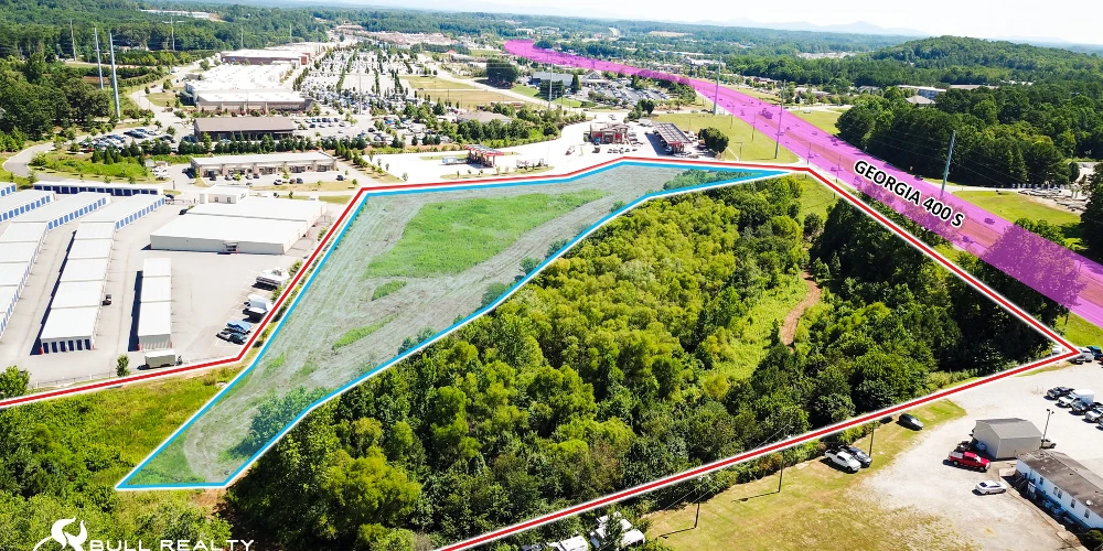 Commercial Land Development ±12 Acres | GA 400