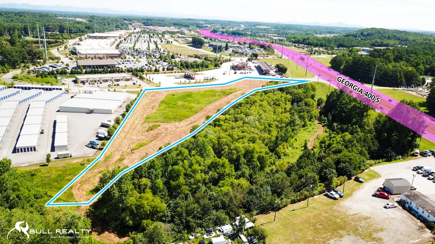 Commercial Land Development ±12 Acres | GA 400