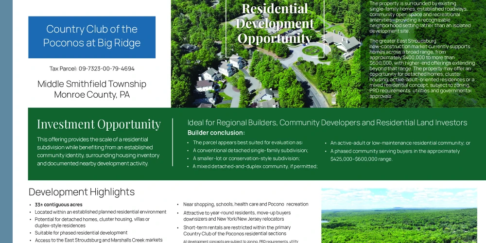 Pocono Ridge Reserve