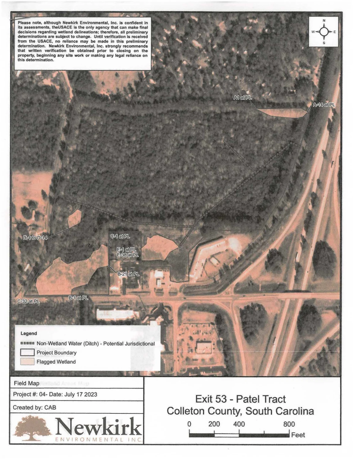 SC Interstate I-95 Corridor Centric 49.8 AC Industrial/Distribution/IOS at I-95 Exit 53 | SUBDIVIDABLE - IICD ZONED