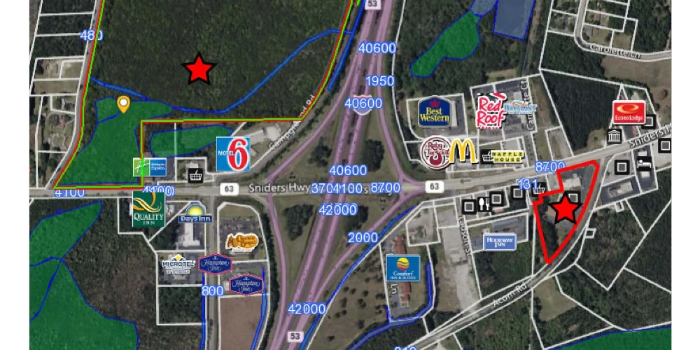 SC Interstate I-95 Corridor Centric 49.8 AC Industrial/Distribution/IOS at I-95 Exit 53 | SUBDIVIDABLE - IICD ZONED