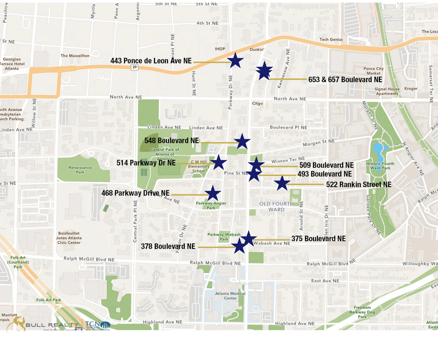 Old Fourth Ward Value-Add Multifamily Portfolio | 11 Properties | 133 Units