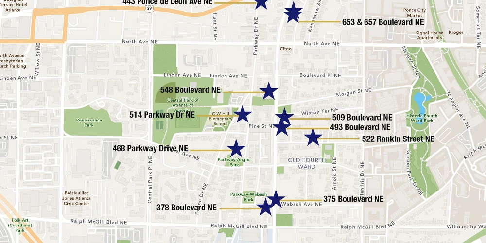 Old Fourth Ward Value-Add Multifamily Portfolio | 11 Properties | 133 Units