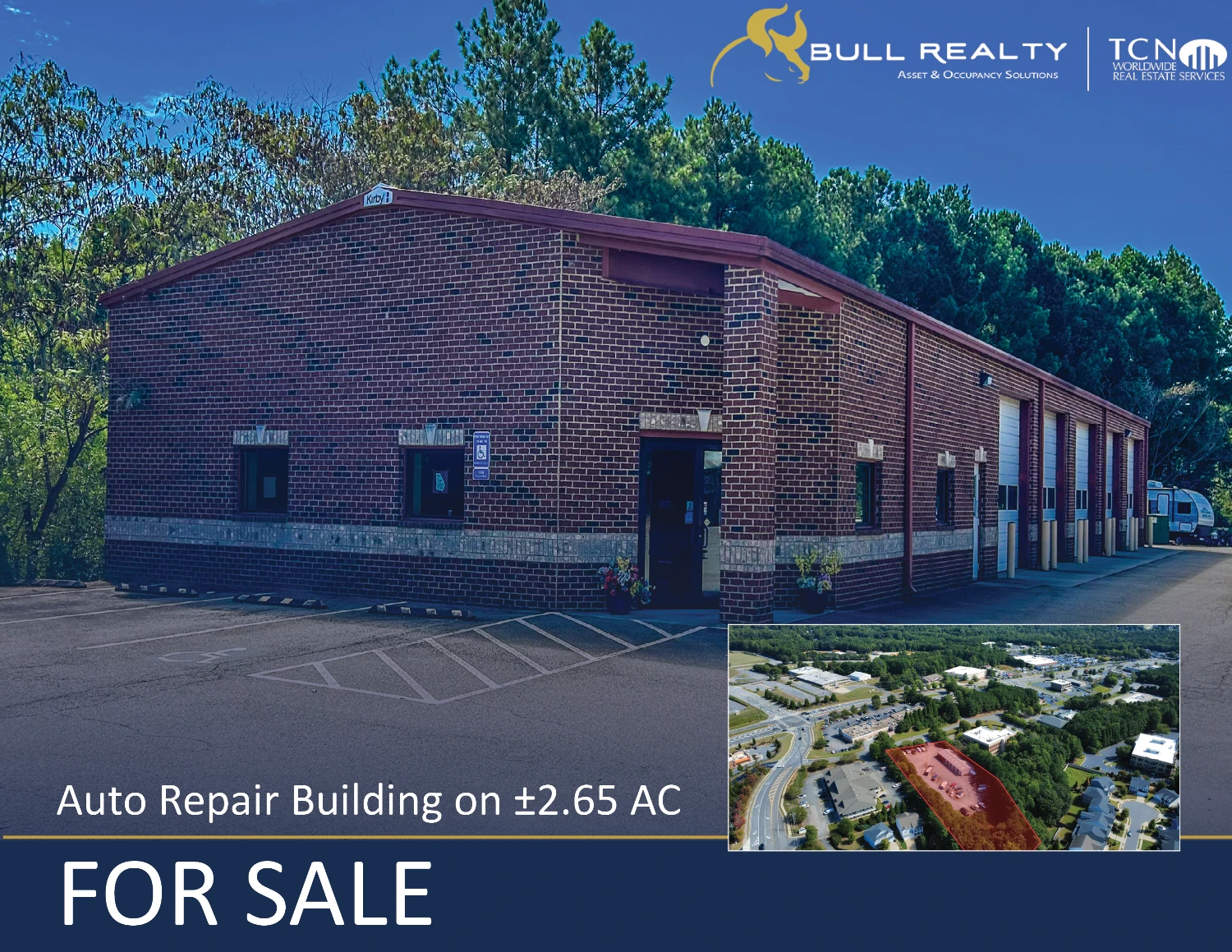 Auto Repair Building on ±2.65 AC