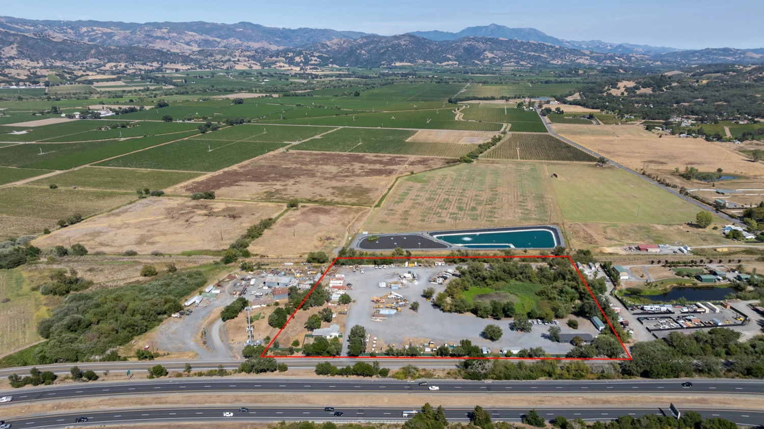 9.39 Acre Industrial Yard Next to Hwy 101