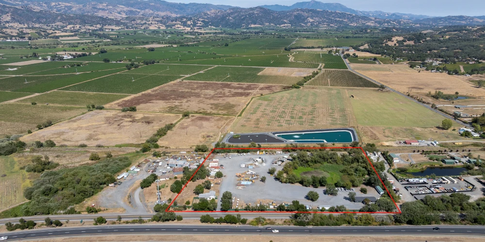 9.39 Acre Industrial Yard Next to Hwy 101