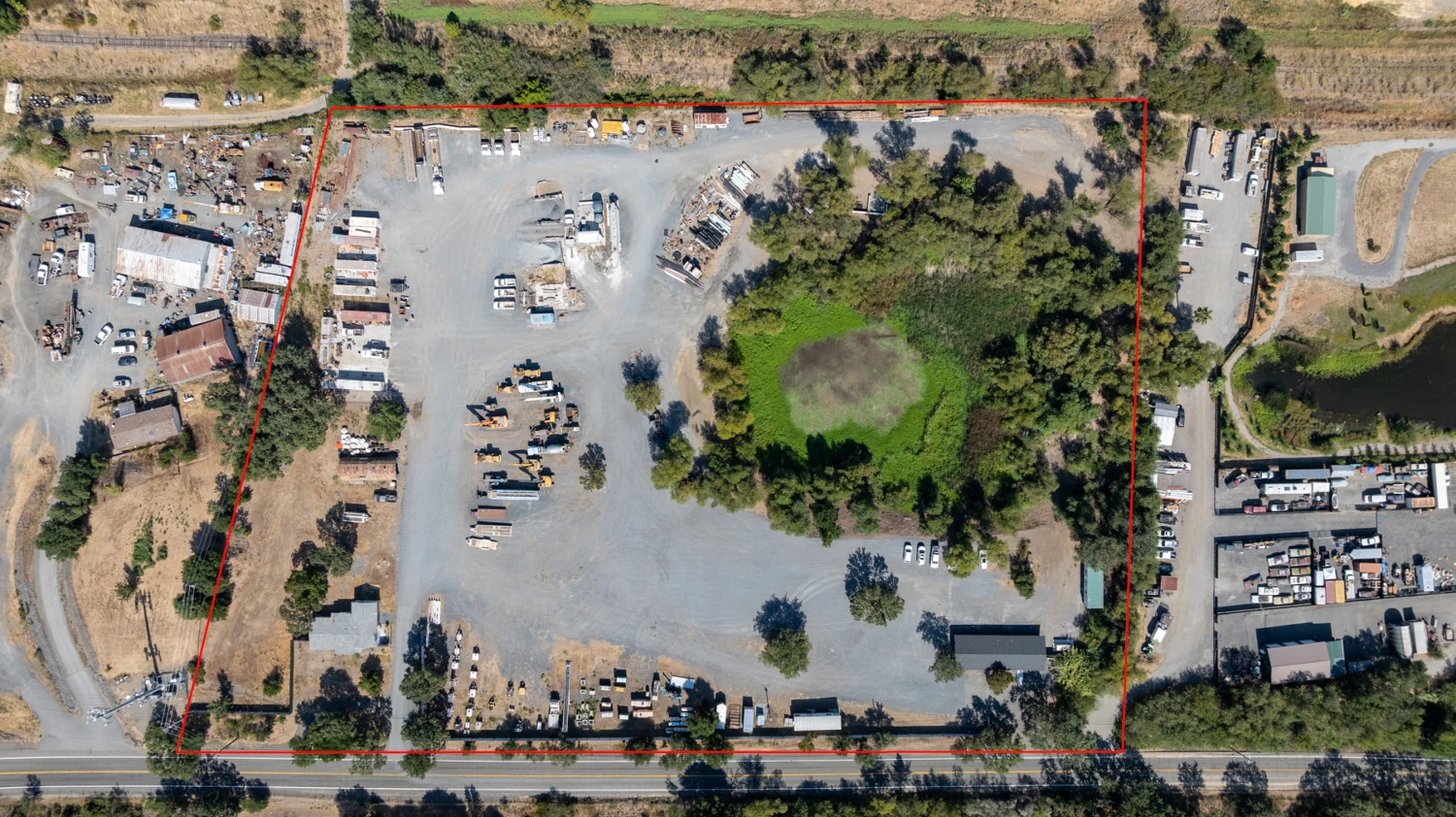 9.39 Acre Industrial Yard Next to Hwy 101