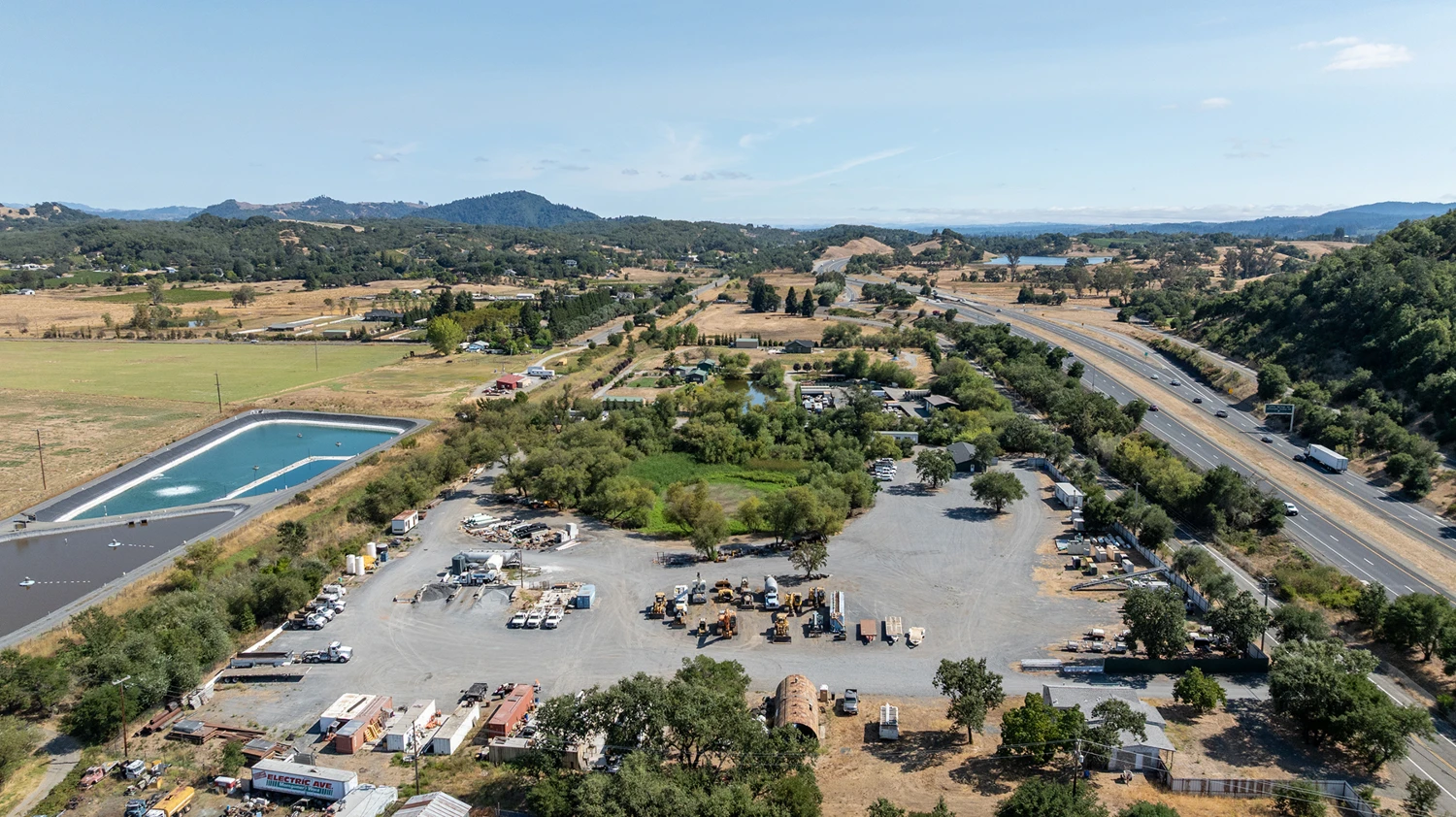 9.39 Acre Industrial Yard Next to Hwy 101