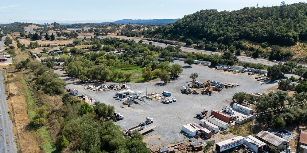 9.39 Acre Industrial Yard Next to Hwy 101