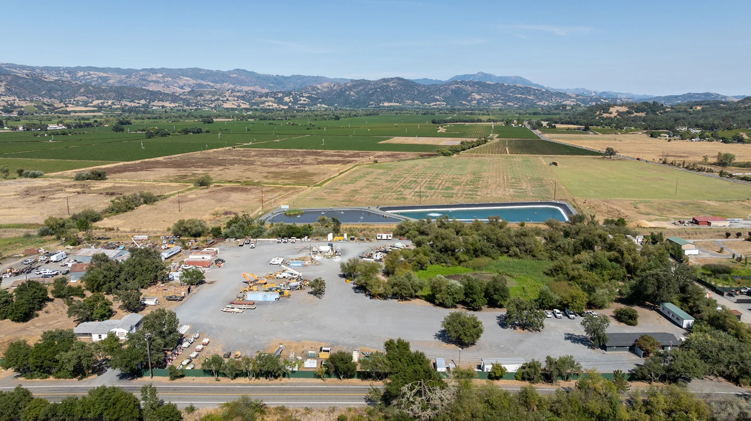 9.39 Acre Industrial Yard Next to Hwy 101