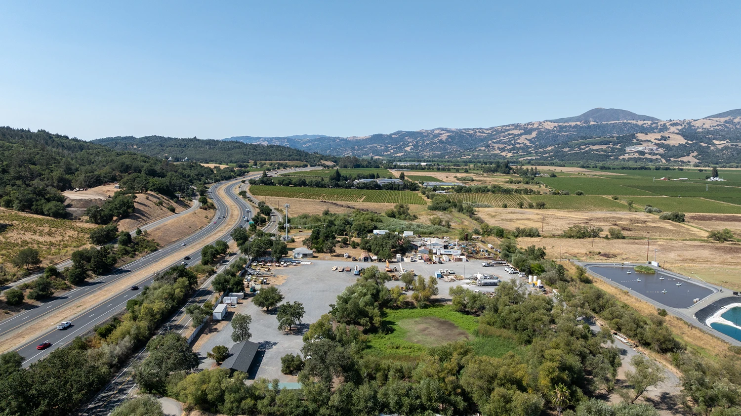 9.39 Acre Industrial Yard Next to Hwy 101