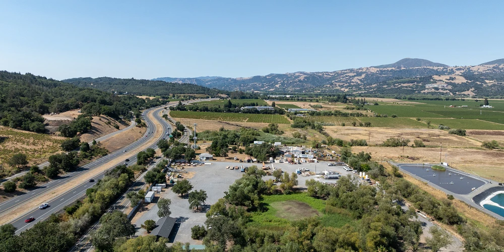 9.39 Acre Industrial Yard Next to Hwy 101