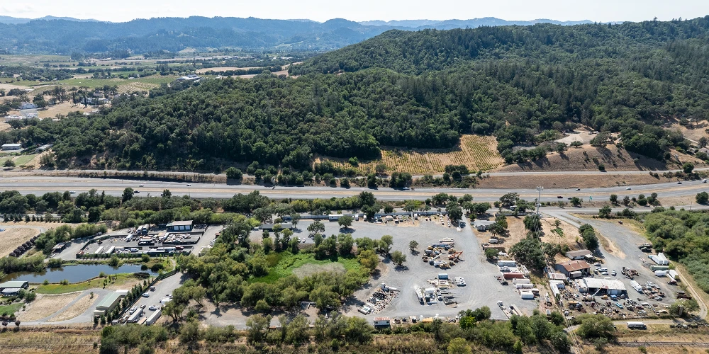 9.39 Acre Industrial Yard Next to Hwy 101