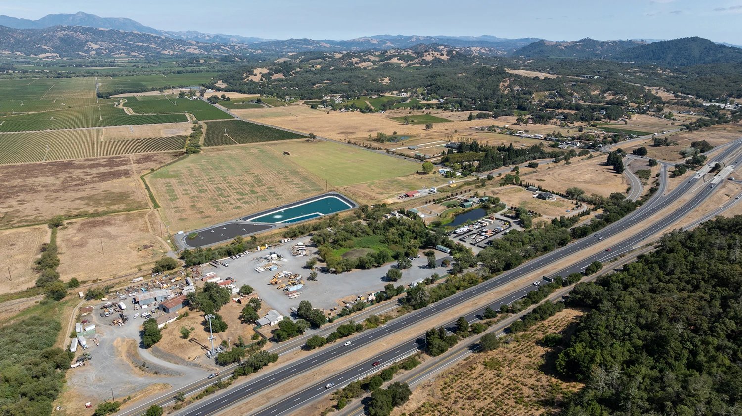 9.39 Acre Industrial Yard Next to Hwy 101