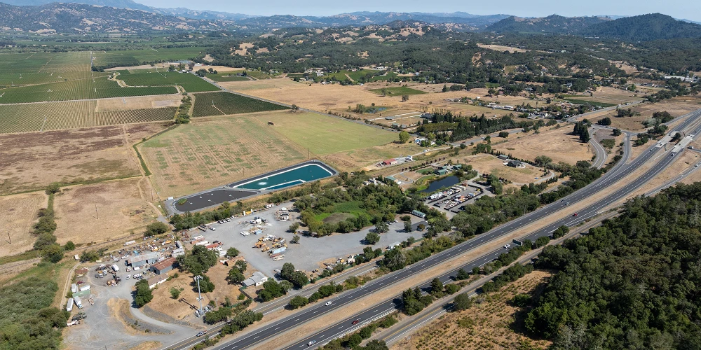 9.39 Acre Industrial Yard Next to Hwy 101