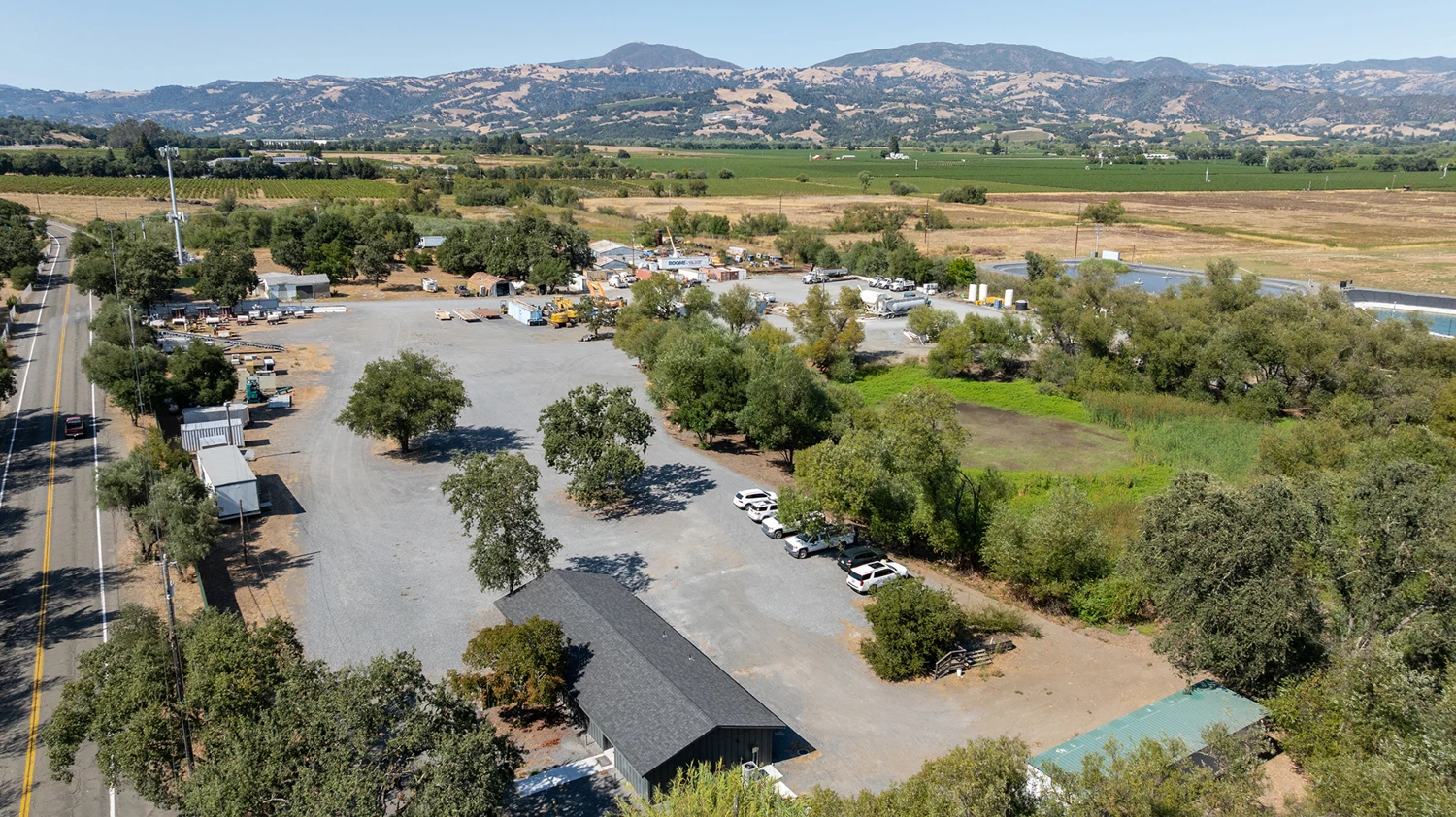 9.39 Acre Industrial Yard Next to Hwy 101
