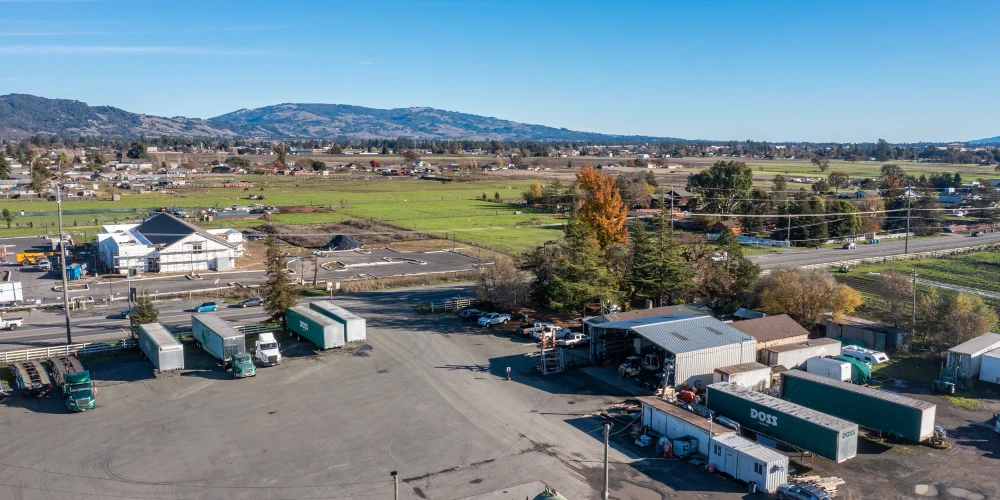 Trucking and Construction Yard