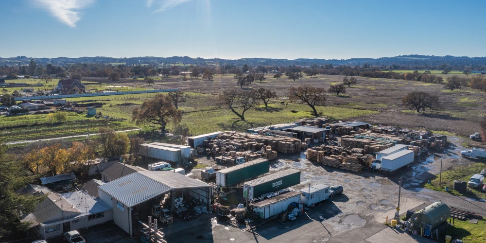 Trucking and Construction Yard