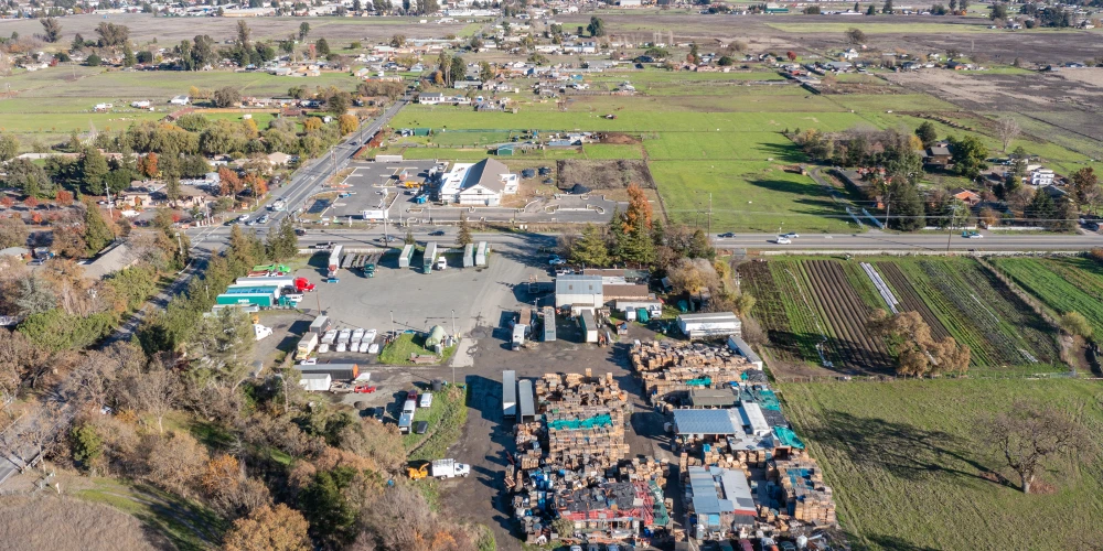 Trucking and Construction Yard