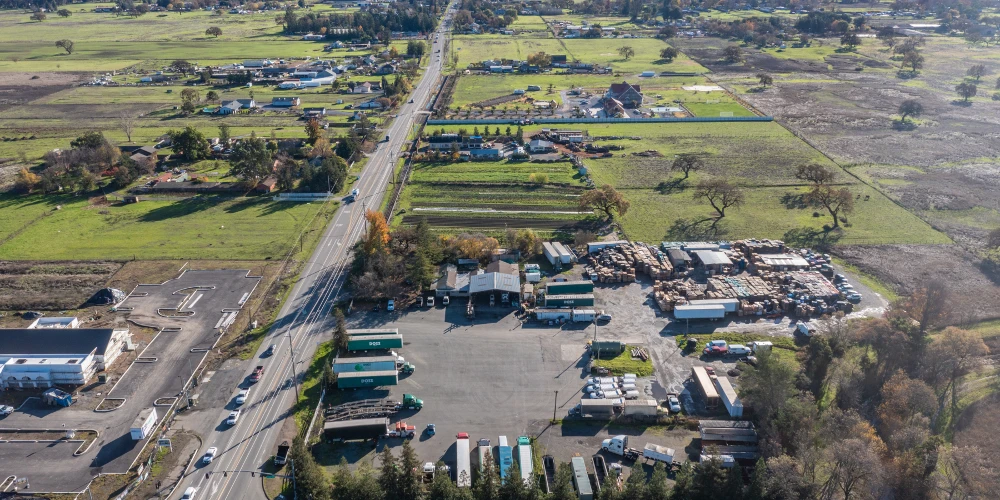 Trucking and Construction Yard