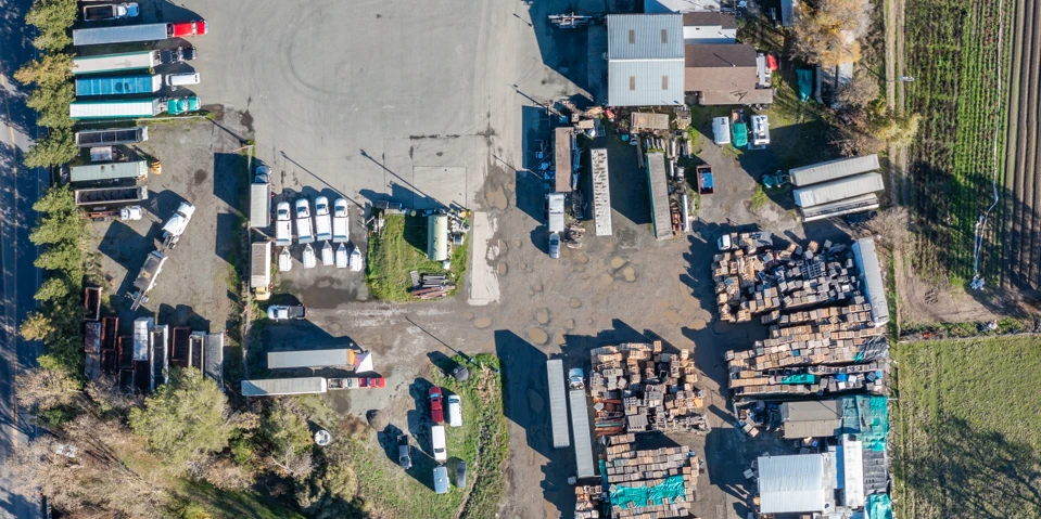 Trucking and Construction Yard