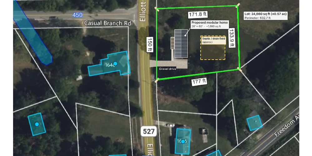 Workforce, Hunting Cabin, Modular, AG Worker Housing Site Well Situated To Maximize 1 Acre Lee County