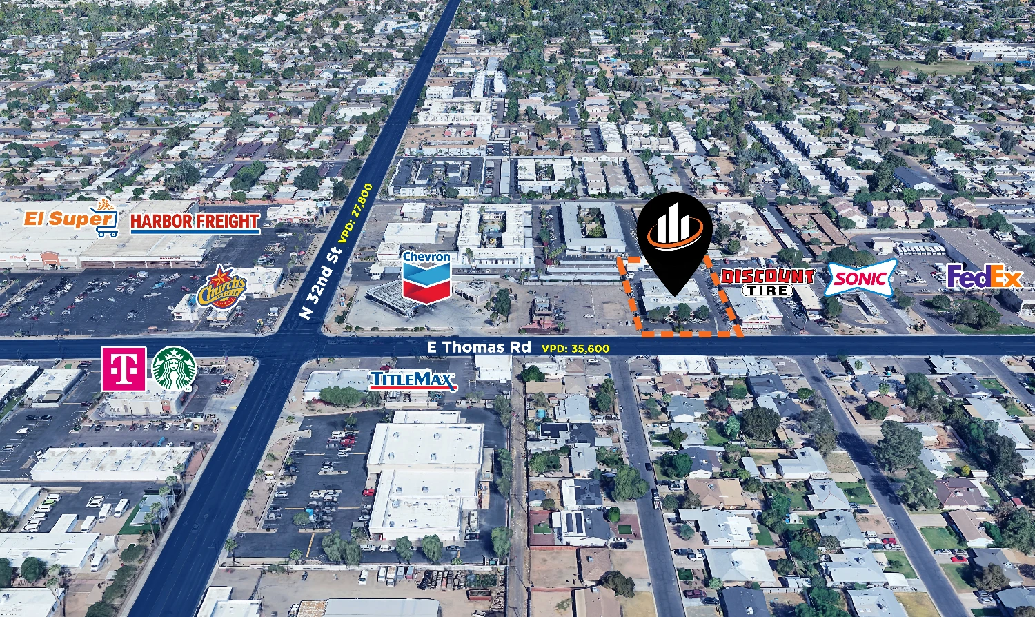 3244 E Thomas Rd, Phoenix, AZ for sale