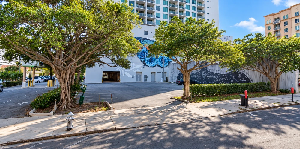 Evernia Street Parking Lot