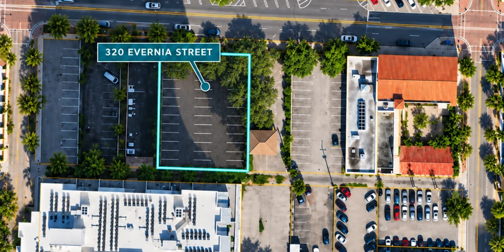 Evernia Street Parking Lot
