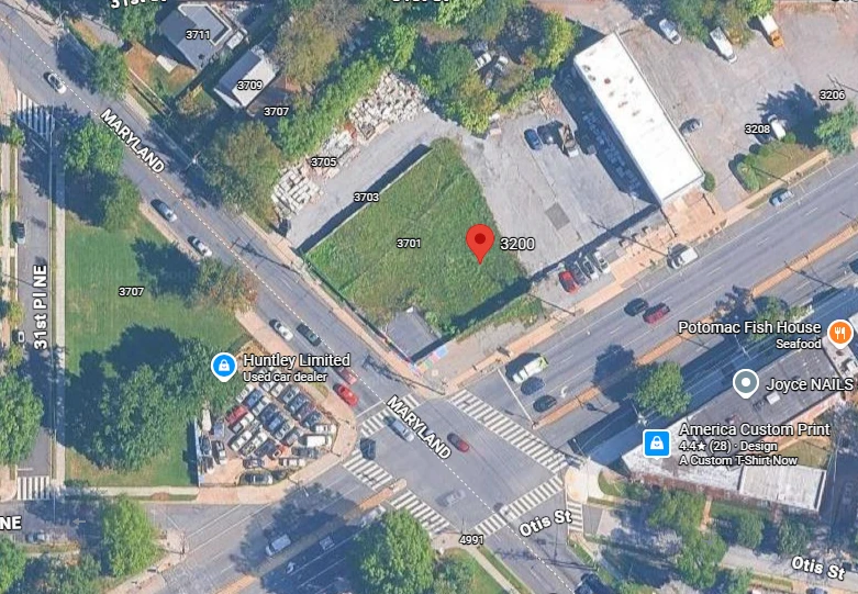 Rhode Island & Eastern Corner Development Site